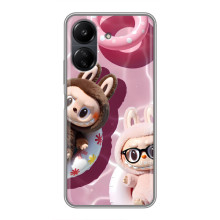 Чехол с Лабубу на Xiaomi Redmi 13C – Игрушка Лабубу