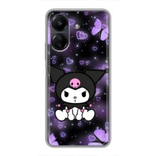 Чехол с персонажем Куроми на Xiaomi Redmi 13C – Куроми на черном