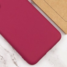 Чохол Silicone Cover Lakshmi Full Camera (AA) для Xiaomi Redmi 14C / Poco C75 – Бордовий