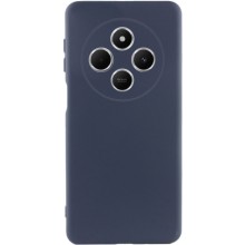 Чохол Silicone Cover Lakshmi Full Camera (AAA) для Xiaomi Redmi 14C / Poco C75 – Темно-синій