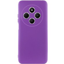 Чехол TPU GETMAN Liquid Silk Full Camera для Xiaomi Redmi 14C / Poco C75 (Фиолетовый)