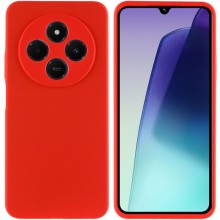 Чехол Silicone Cover Lakshmi Full Camera (AAA) для Xiaomi Redmi 14C / Poco C75 – Красный