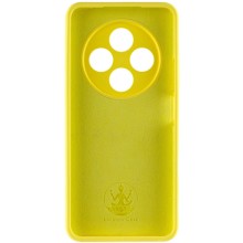 Чехол Silicone Cover Lakshmi Full Camera (AAA) для Xiaomi Redmi 14C / Poco C75 – Желтый