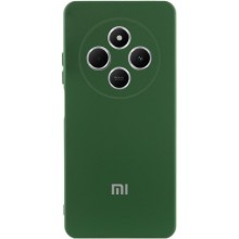 Чохол Silicone Cover Lakshmi Full Camera (AAA) with Logo для Xiaomi Redmi 14C / Poco C75 – Зелений