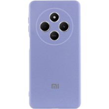 Чохол Silicone Cover Lakshmi Full Camera (AAA) with Logo для Xiaomi Redmi 14C / Poco C75 – Бузковий