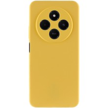 Чехол Silicone Cover Lakshmi Full Camera (AA) для Xiaomi Redmi 14C / Poco C75 – Желтый