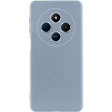 Чехол TPU GETMAN Liquid Silk Full Camera для Xiaomi Redmi 14C / Poco C75 – Голубой