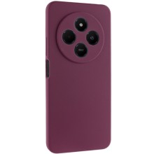 Чохол Silicone Cover Lakshmi Full Camera (AAA) для Xiaomi Redmi 14C / Poco C75 – Бордовий