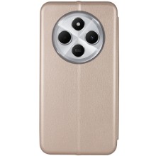 Шкіряний чохол-книжка Classy для Xiaomi Redmi 14C / Poco C75 – Золотий
