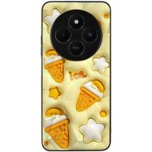 TPU+PC чехол Prisma Fluffie для Xiaomi Redmi 14C / Poco C75 – Небесно голубой