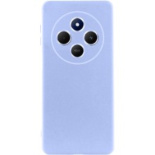 Чехол TPU GETMAN Liquid Silk Full Camera для Xiaomi Redmi 14C / Poco C75 – Сиреневый