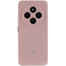 Чехол Silicone Cover Lakshmi Full Camera (AA) with logo для Xiaomi Redmi 14C / Poco C75 – Розовый