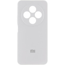 Чехол Silicone Cover Lakshmi Full Camera (AA) with logo для Xiaomi Redmi 14C / Poco C75 – Белый