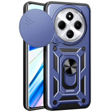 Чехол Ummi Camshield Serge Ring для Xiaomi Redmi 14C / A4 / Poco C75 / M7 – Синий