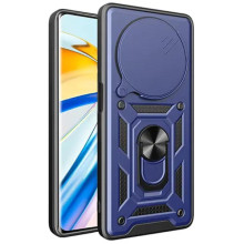 Чехол Ummi Camshield Serge Ring для Xiaomi Redmi 14C / A4 / Poco C75 / M7 – Синий