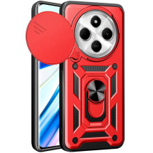 Чехол Ummi Camshield Serge Ring для Xiaomi Redmi 14C / A4 / Poco C75 / M7 5G – Красный