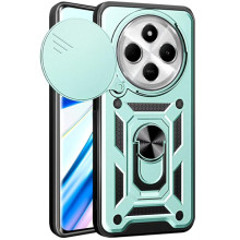 Чехол Ummi Camshield Serge Ring для Xiaomi Redmi 14C / A4 / Poco C75 / M7 5G – Зеленый