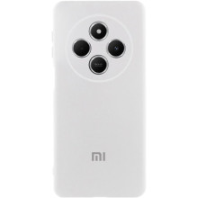 Чохол Silicone Cover Lakshmi Full Camera (AAA) with Logo для Xiaomi Redmi 14C / Poco C75 – Білий