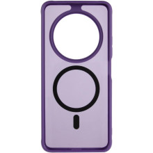 Чехол TPU Bloom with MagSafe для Xiaomi Redmi 14C / A4 / Poco C75 / Poco M7 5G – Фиолетовый