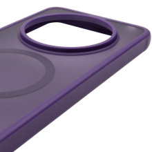 Чехол TPU Bloom with MagSafe для Xiaomi Redmi 14C / A4 / Poco C75 / Poco M7 5G – Фиолетовый