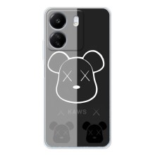 Чехлы для Xiaomi Redmi 14C - Bearbrick Louis Vuitton (PREMIUMPrint) (БеарБрик глаза)