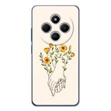 Чехлы для любимой на Ксяоми Редми 14С (VPrint) (Руки любви)