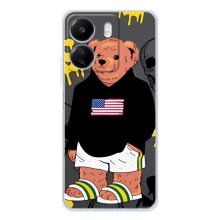 Чохли Мішка Тедді для Редмі 14с (Teddy USA)