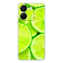 Чехлы с Фруктами для Xiaomi Redmi 14C (VPrint) (Лайм)