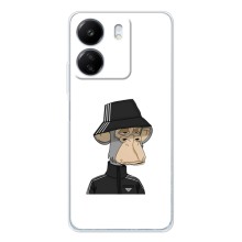 Чехлы с Обезьянами NFT для Xiaomi Redmi 14C (AlphaPrint) (обезьяна NFT Adidas)
