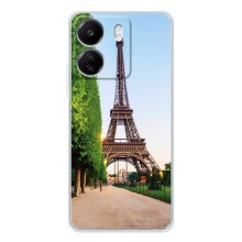Чехол Эйфелева Башня для Xiaomi Redmi 14C - (AlphaPrint) (Дорога в Париж)
