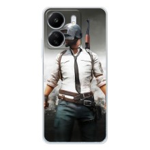 Чехол PUBG для Ксяоми Редми 14С (AlphaPrint) (Пабг мен)