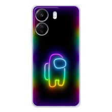 Чехол Амонг Ас для Xiaomi Redmi 14C (AlphaPrint) (Яркий скин)
