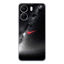 Чехол для Xiaomi Redmi 14C - с принтом Найк (AlphaPrint) (Найк красный)