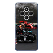 Чехол Формула1 на Xiaomi Redmi 14C – Гонка Ф1