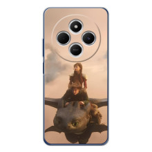 Чехол как приручить дракона на Xiaomi Redmi 14C (Фильм дракон)