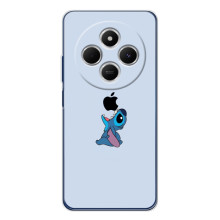 Чехол с принтом Стич на Xiaomi Redmi 14C – Stitch apple