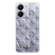 Текстурний Чохол Louis Vuitton для Редмі 14с – Білий ЛВ