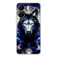Защитные чехлы для Ксяоми Редми 14С (AlphaPrint) (ХИТ продаж) ВОЛК (Волк)