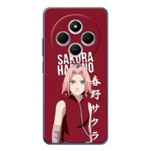 Чохли Персонажі Аніме Наруто для Xiaomi Redmi 14R 5G (AlphaPrint) – Аніме Сакура