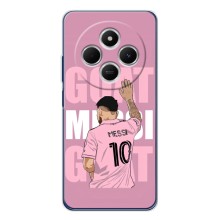 Чехлы Лео Месси в Майами на Xiaomi Redmi 14R 5G – GOAT MESSI