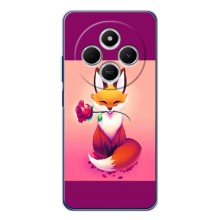 Чохли з картинкою Лисичка для Xiaomi Redmi 14R 5G (VPrint) (Лиса з трояндою)
