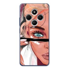 Чохол з друком для Xiaomi Redmi 14R 5G - (Мода) (AlphaPrint) (Макіяж)