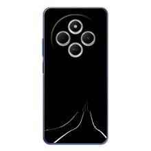 Чехол с картинками на черном фоне для Xiaomi Redmi 14R 5G – Дорога