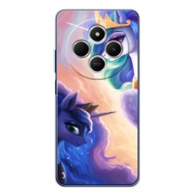Чехол для Редми 14р 5Джи - (Единорожки - Новинки) (AlphaPrint) (Единорожки)