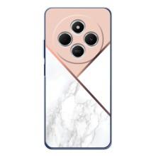 Мраморный чехол на Xiaomi Redmi 14R 5G (VPrint) – Тройной мрамор