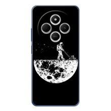 Силіконовый Чохол з принтом "Космонавти" на Xiaomi Redmi 14R 5G – Космонавт