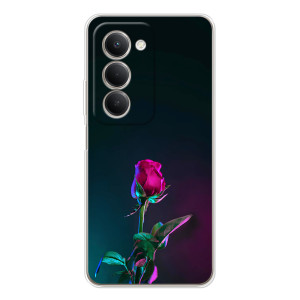 Чохли з принтом Троянд для Xiaomi Redmi 15 5G – Нічна троянда