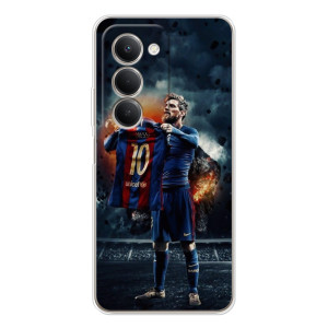 Чехол Месси футболист для Xiaomi Redmi 15 5G – Месси с футболкой