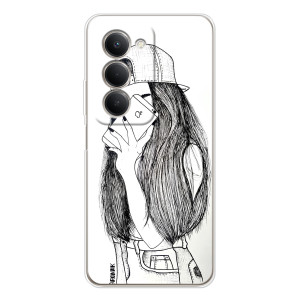 Чехол с печатью для Xiaomi Redmi 15 5G - (Мода) (AlphaPrint)