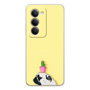 Бампер для Xiaomi Redmi 15 5G з картинкою "Песики" (Кактус на голові)